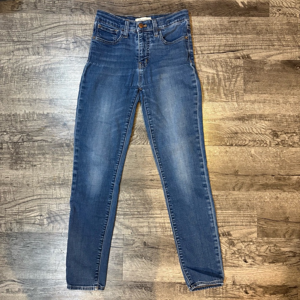 Madewell Jeans Women’s 26 Blue Mid Rise Skinny